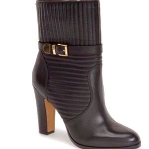 Vince Camuto Curtis boot 9.5 blk leather EUC